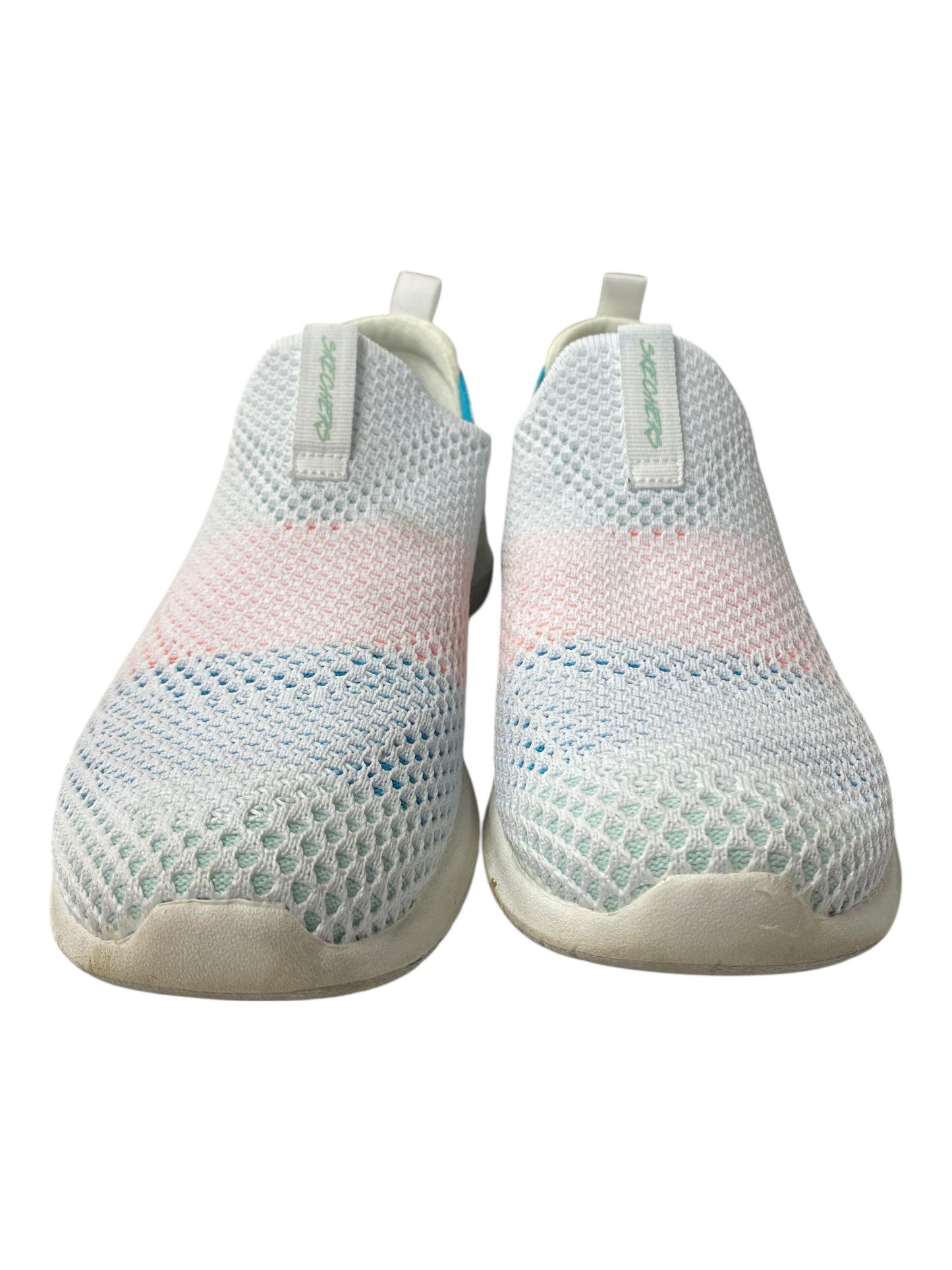 Shoes Athletic By Skechers In White, Size:7.5
