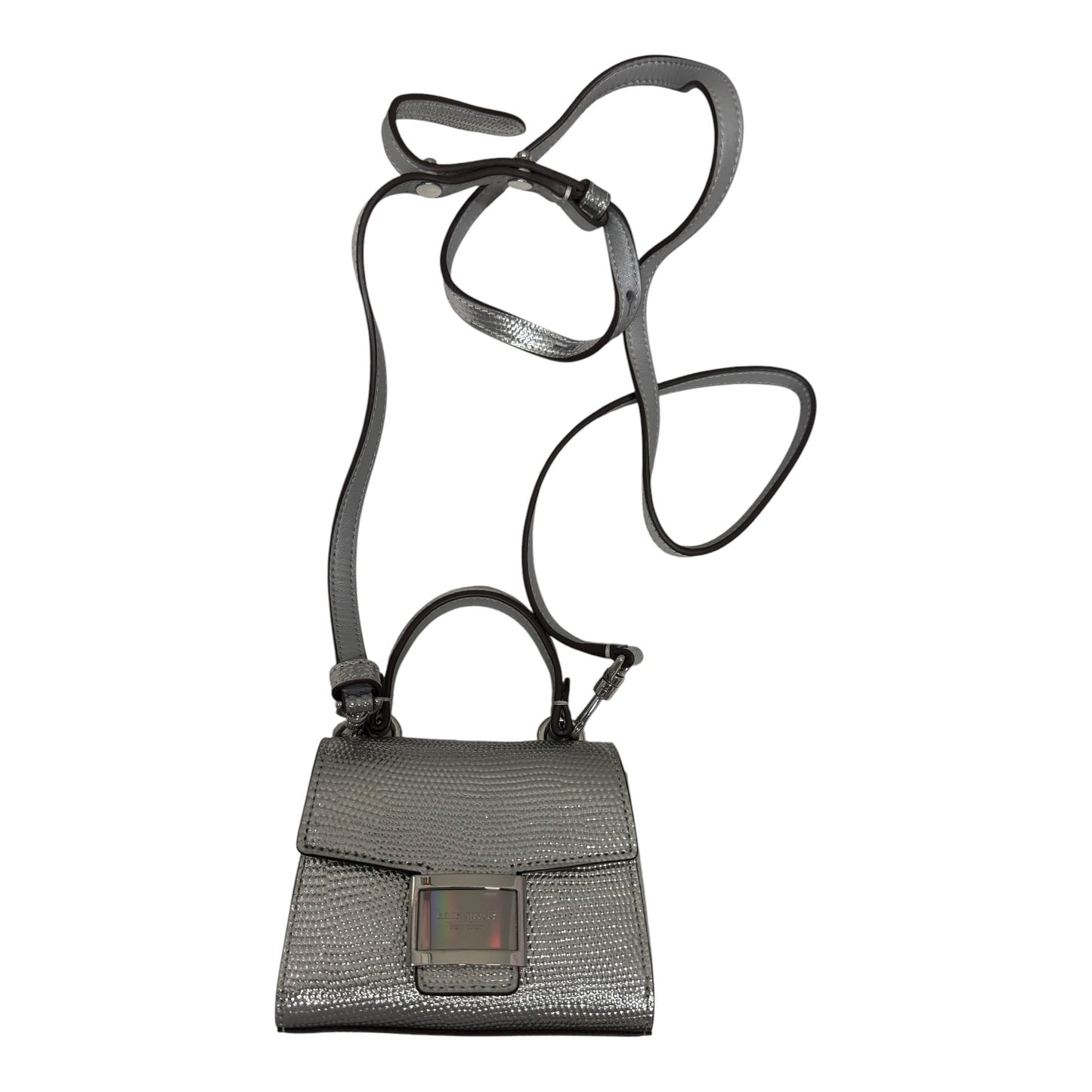 Crossbody Designer By Kate Spade In Grey, Size:Small