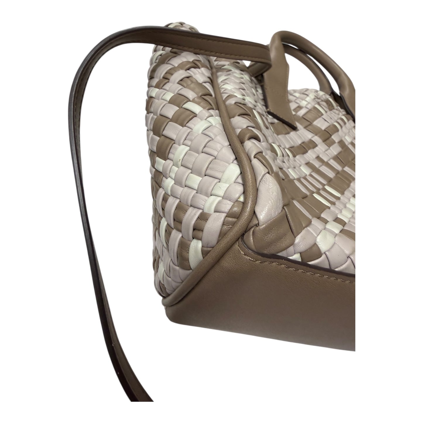 Handbag By Calvin Klein In Brown, Size:Small