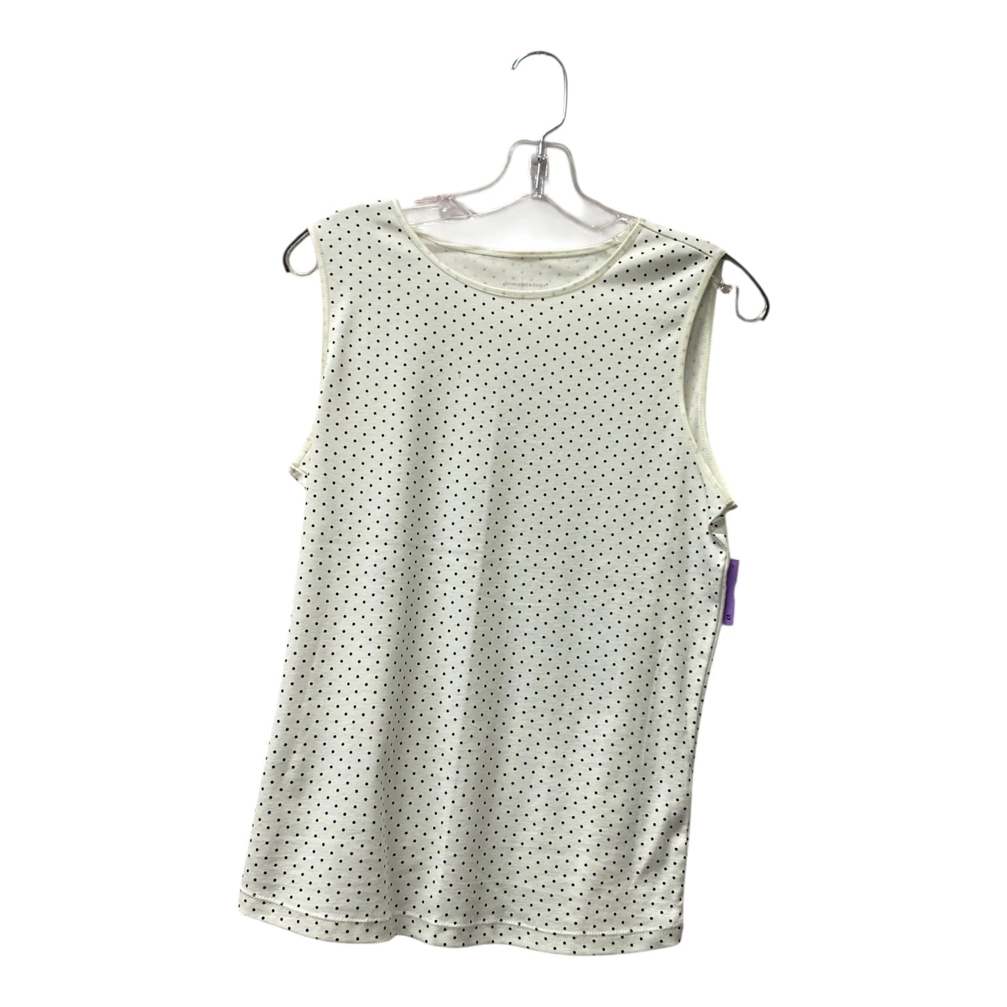 Tank Top By Christopher And Banks In Polkadot Pattern, Size:M