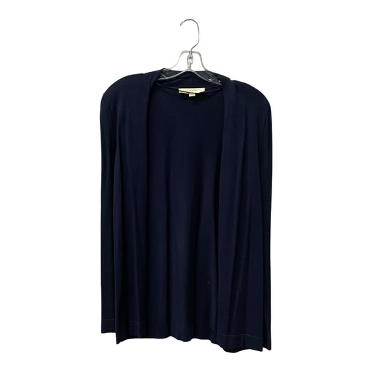 Sweater Cardigan By Loft In Navy, Size:Xs