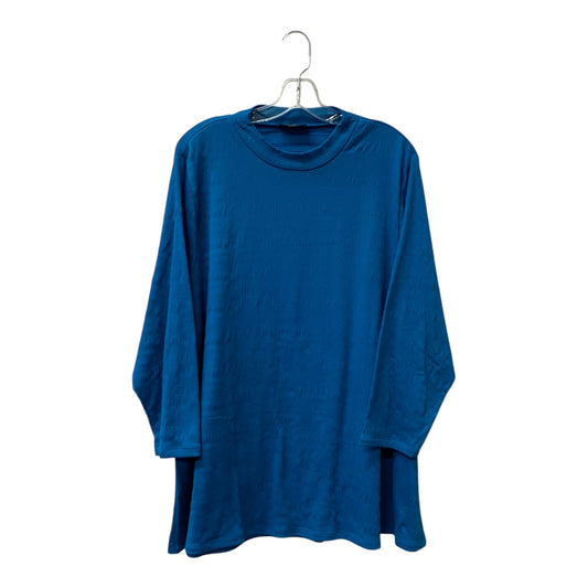 Top Ls By Lane Bryant In Blue, Size:4X