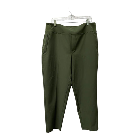 Athletic Pants By Athleta In Green, Size:16