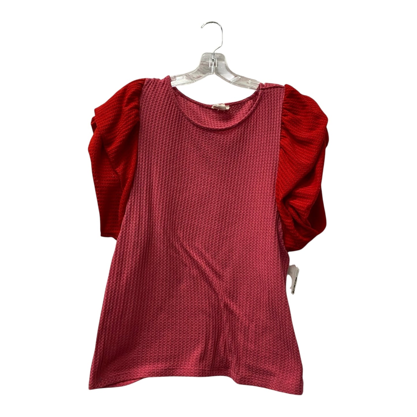 Top Ss Basic By Bibi In Red, Size:L