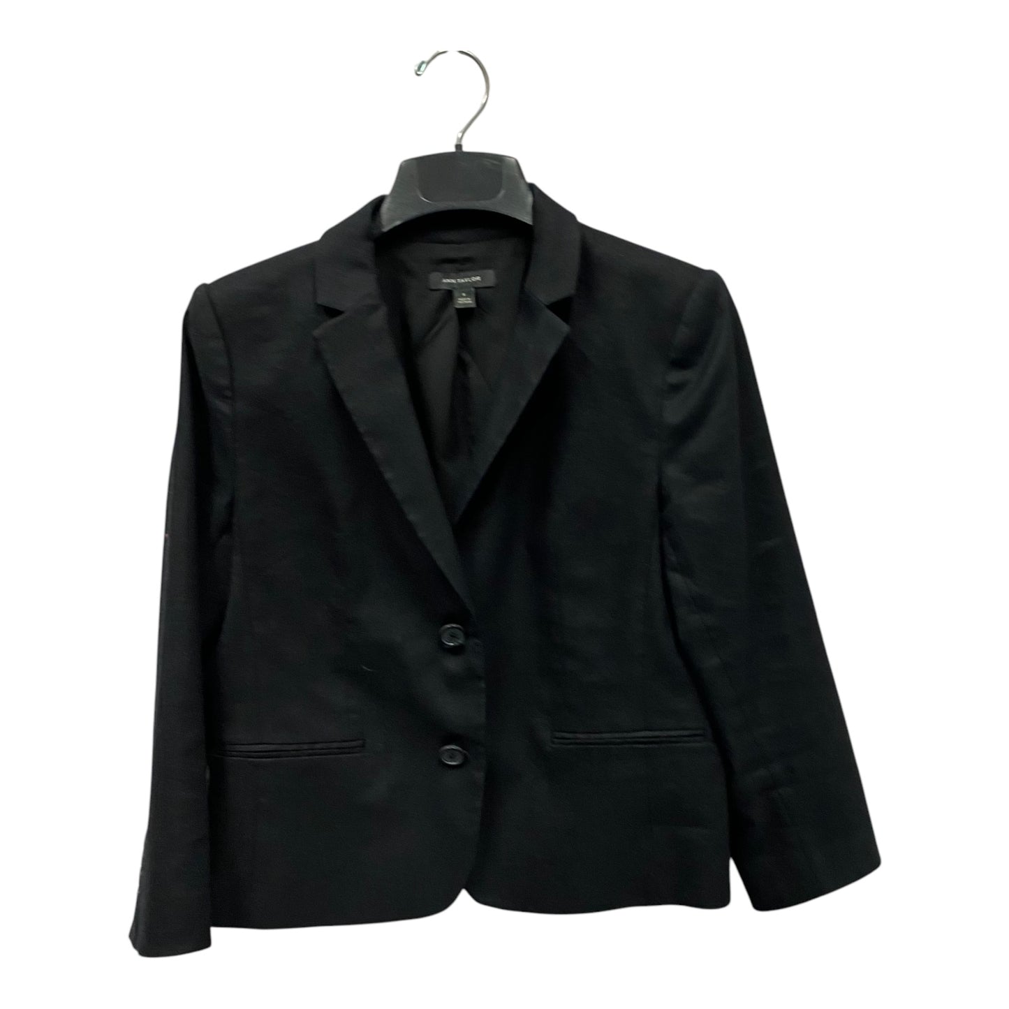 Blazer By Ann Taylor In Black, Size:M