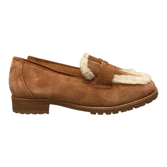Shoes Flats By Talbots In Brown, Size:8
