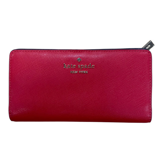 Wallet Designer By Kate Spade In Red, Size:Medium
