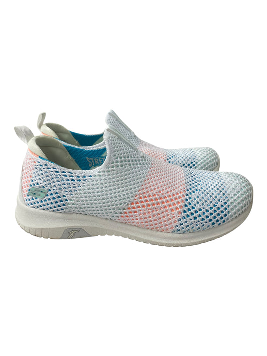Shoes Athletic By Skechers In White, Size:7.5
