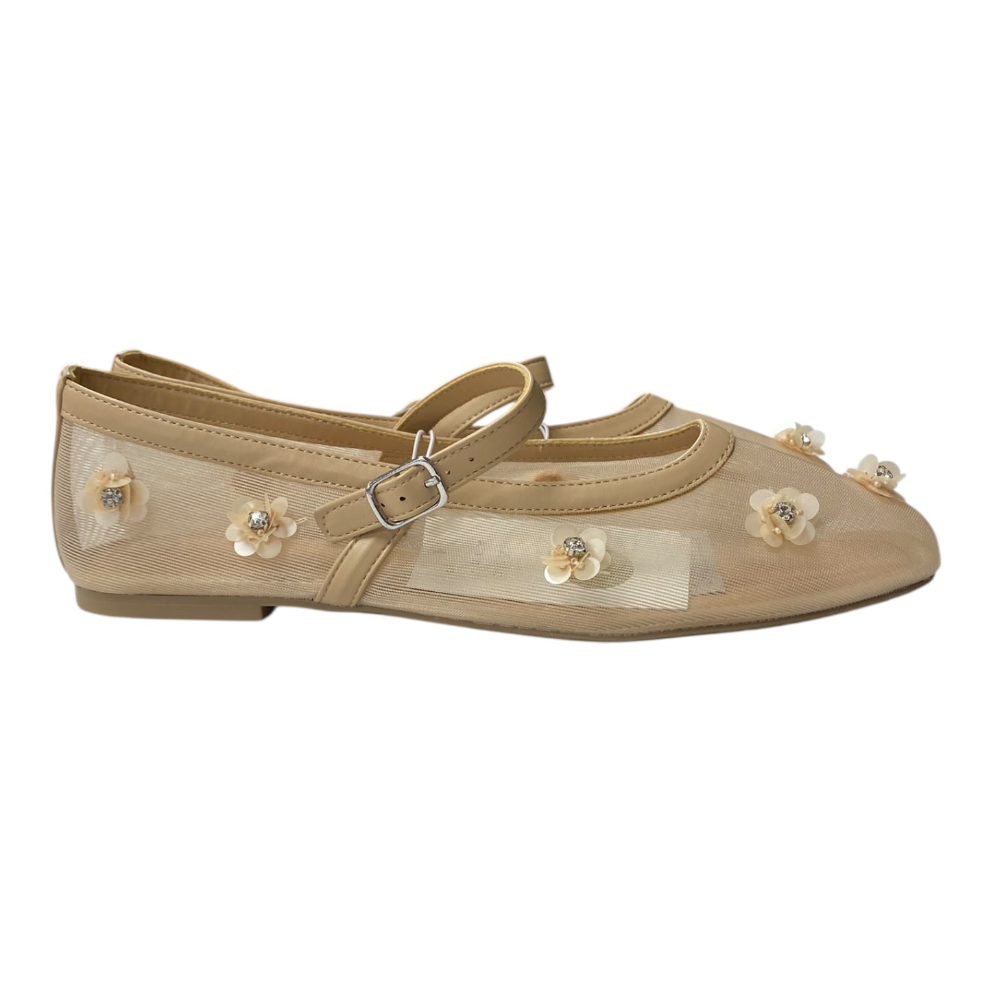 Shoes Flats By A New Day In Tan, Size:11