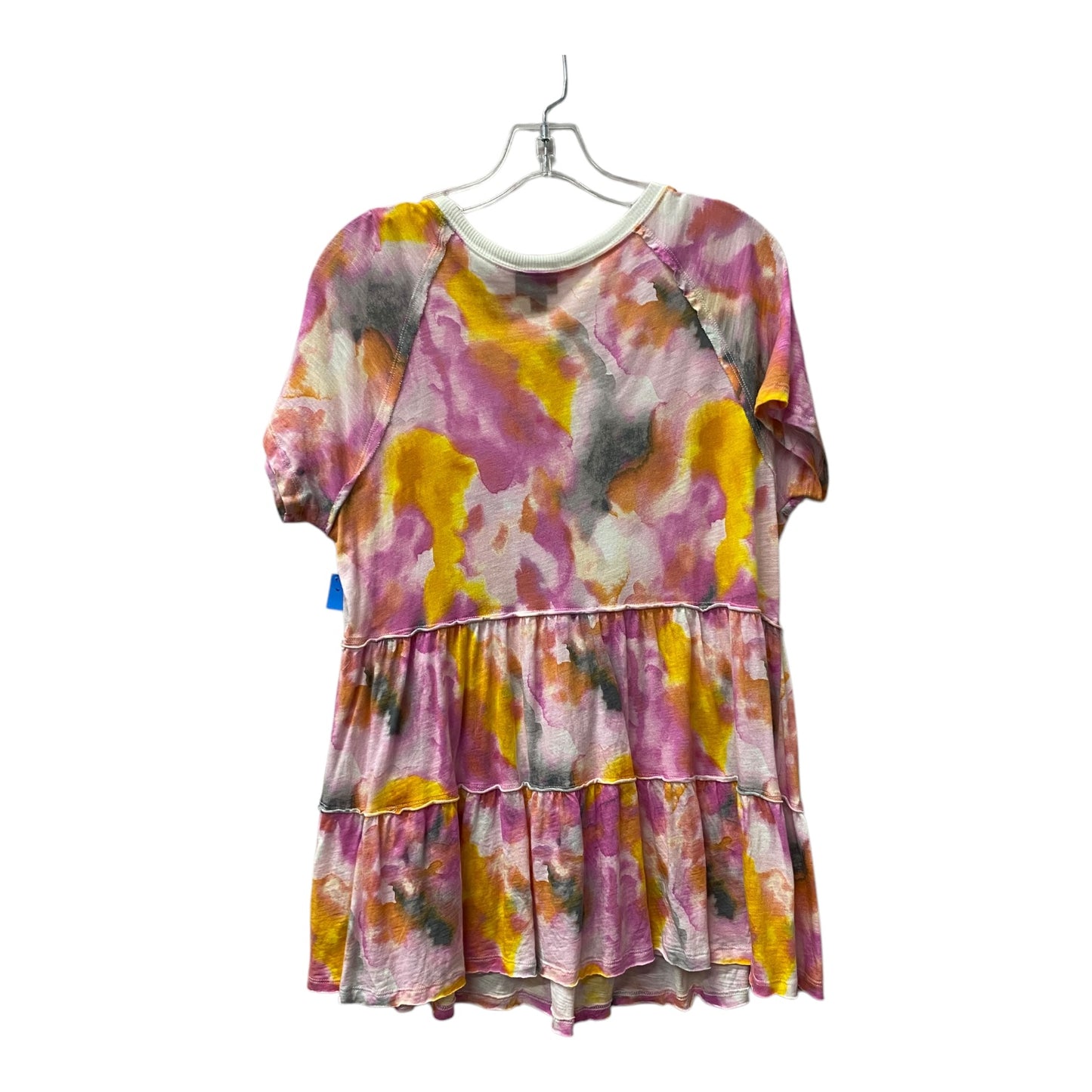 Top Ss By Torrid In Pink & Yellow, Size:1X