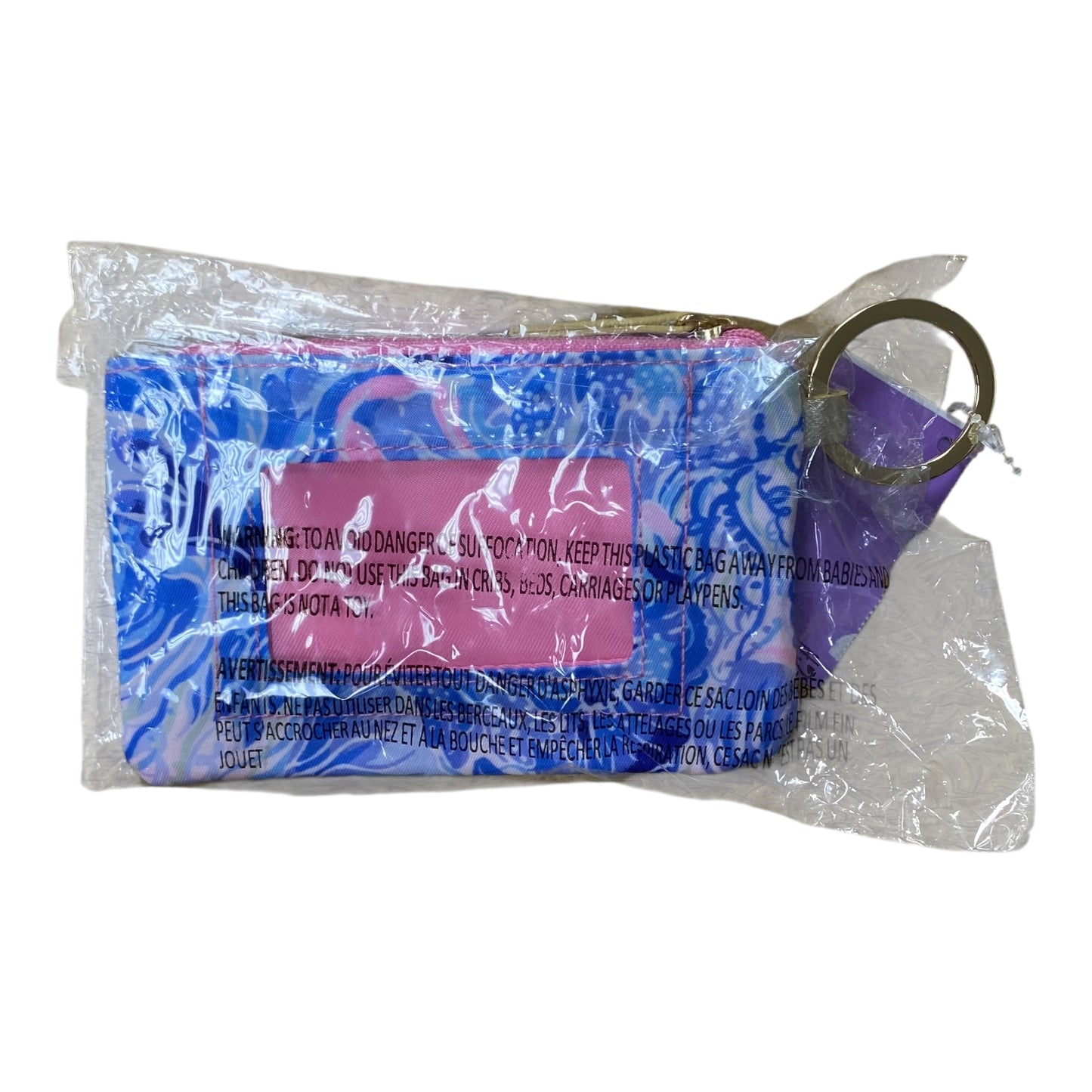 Coin Purse Designer By Lilly Pulitzer In Blue, Size:Medium