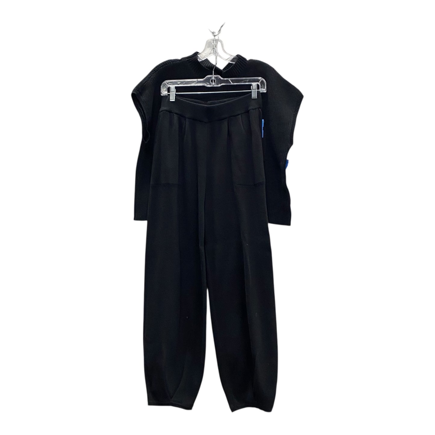 Pants Set 2Pc In Black, Size:12