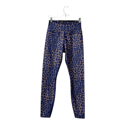 Athletic Leggings By Good American In Blue & Tan, Size:2
