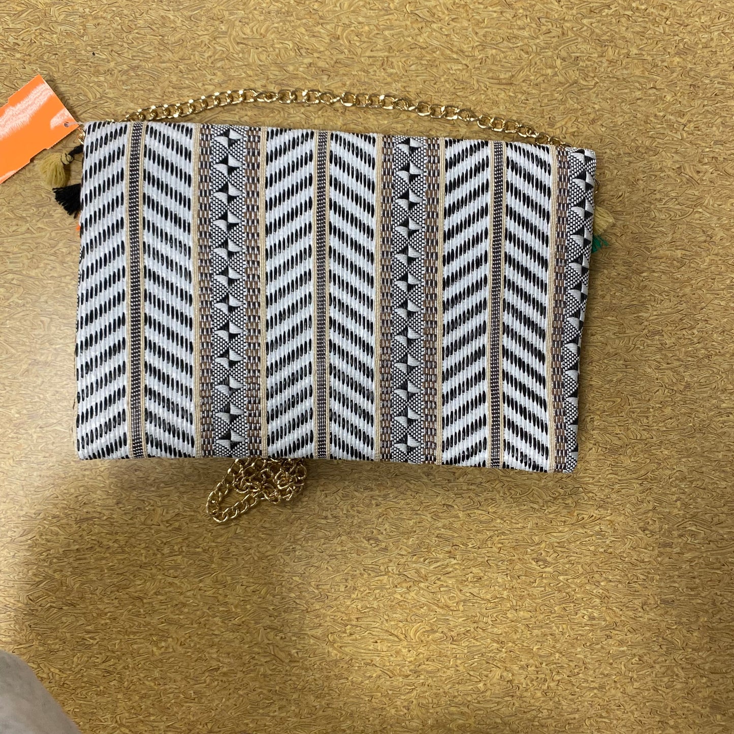 Clutch By Toni In Black & Cream, Size:Medium
