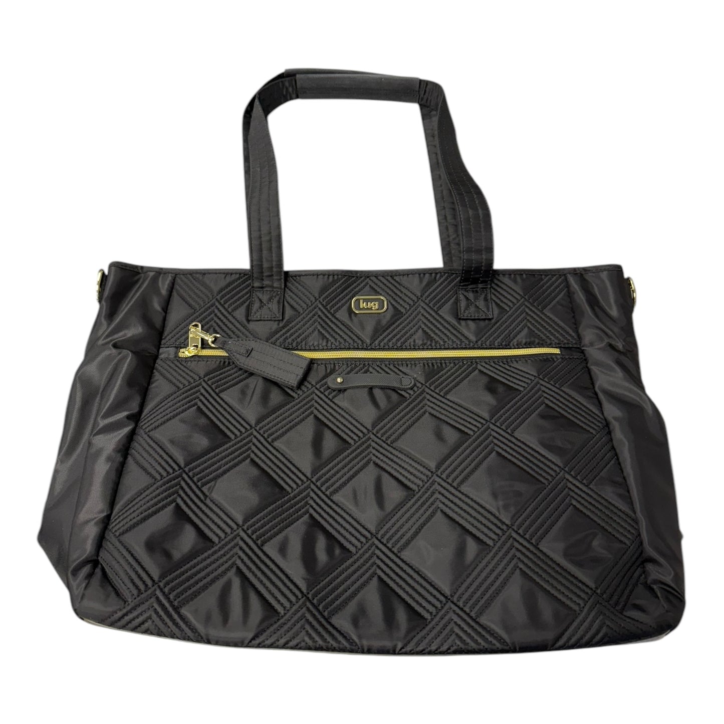 Tote By Lugg In Black, Size:Large