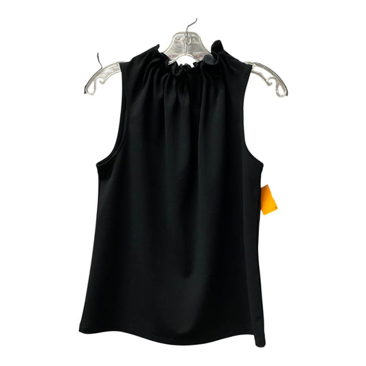 Top Sleeveless By Ann Taylor In Black, Size:S