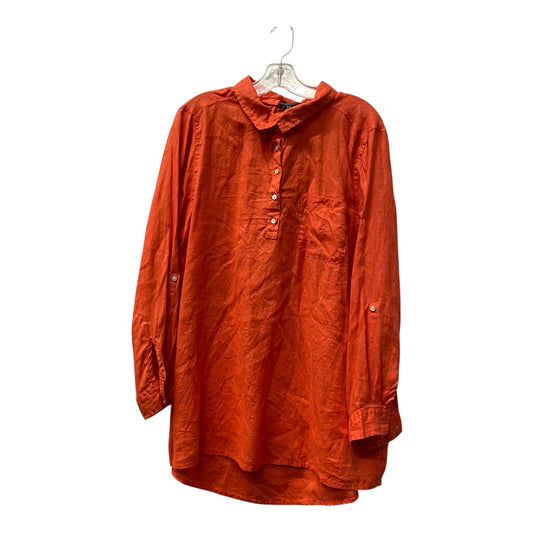 Top Ls By Jones And Co In Red, Size:1X