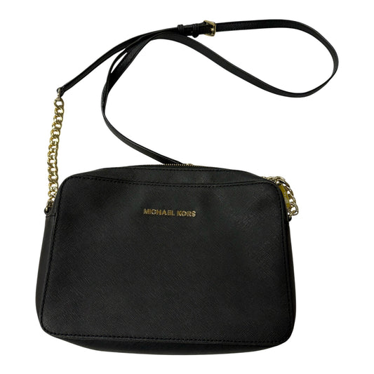 Crossbody Designer By Michael Kors In Black, Size:Medium