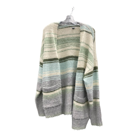 Sweater Cardigan By American Eagle In Green, Size:S