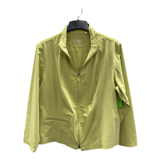 Jacket Other By Chicos In Green, Size:Xl