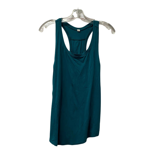 Athletic Tank Top By Lululemon In Green, Size:M