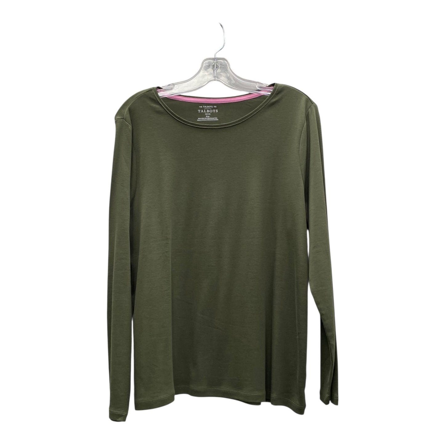 Top Ls By Talbots In Green, Size:Xlp