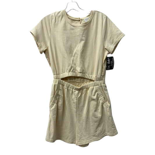 Romper By Le Lis In Cream, Size:M