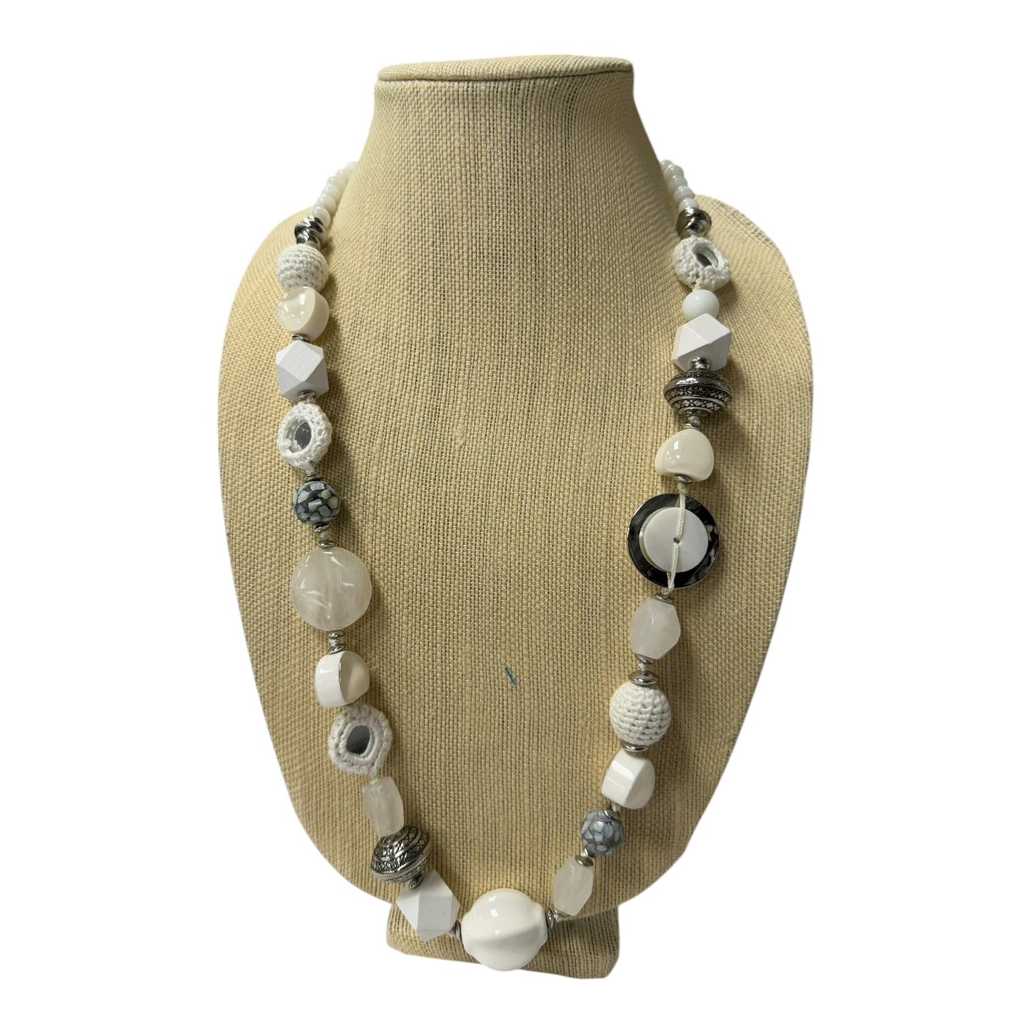 Necklace Other By Chicos In White