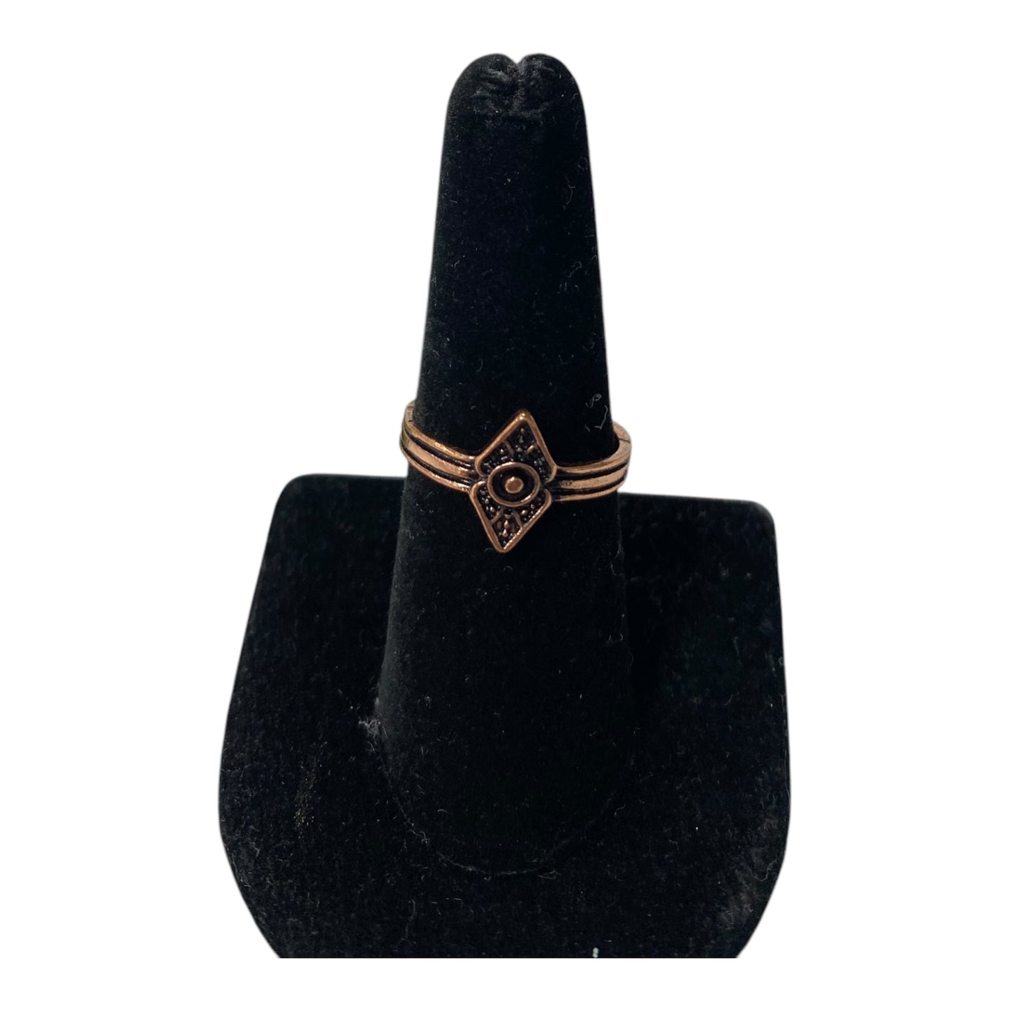 Ring Band  In Gold, Size:7