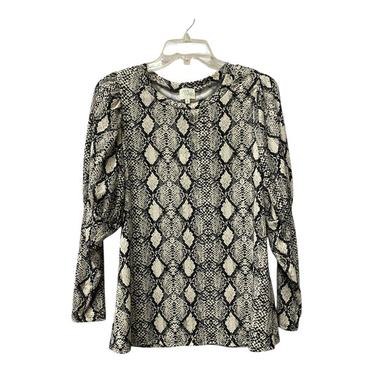 Top Ls By Ava James In Animal Print, Size:M