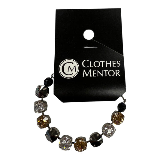 Bracelet Other By Sabika In Brown & Orange