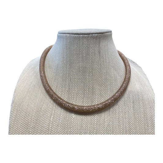 Necklace Designer By Swarovski In Gold