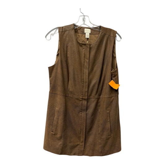 Vest Other By Chicos In Brown, Size:Xs