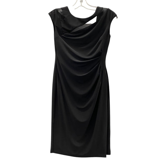 Dress Party Midi By Ralph Lauren In Black, Size:2P
