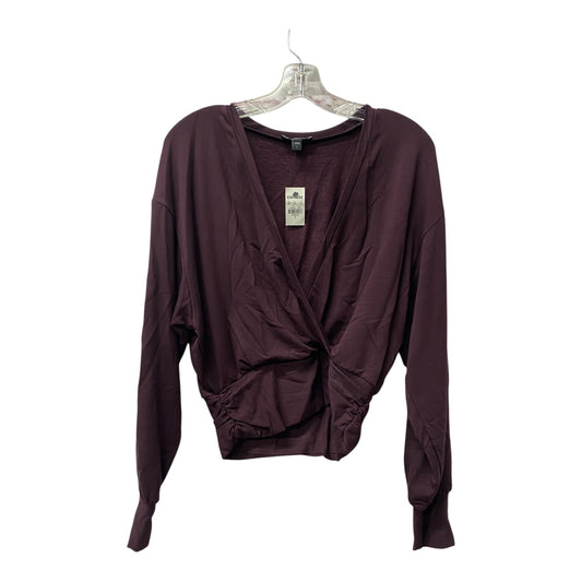 Top Ls By Express In Purple, Size:S