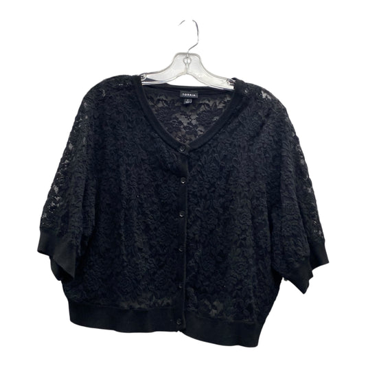 Cardigan By Torrid In Black, Size:1X