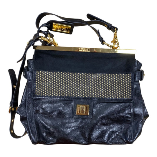 Handbag By Badgley Mischka In Black, Size:Medium