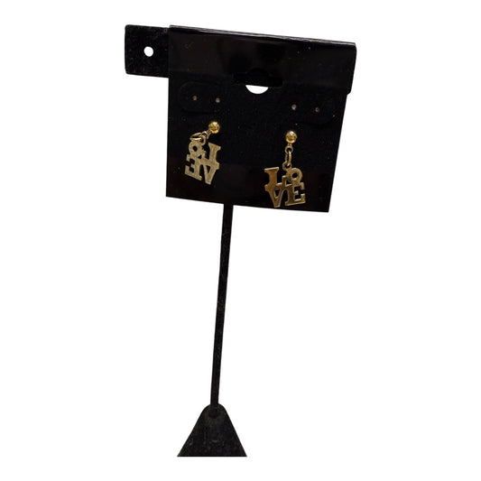Earrings Dangle/Drop In Gold