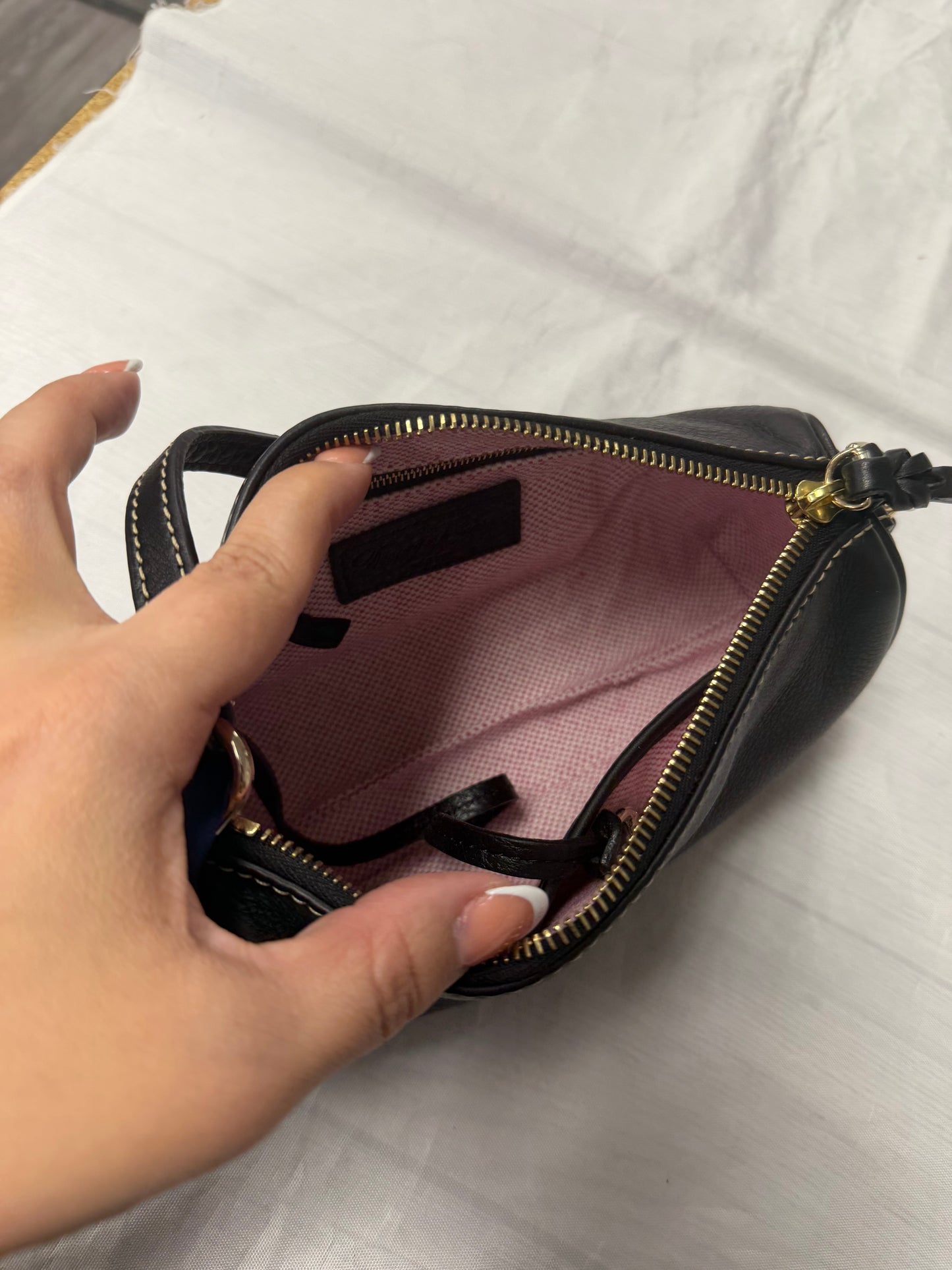Handbag Designer By Dooney And Bourke In Black, Size:Small