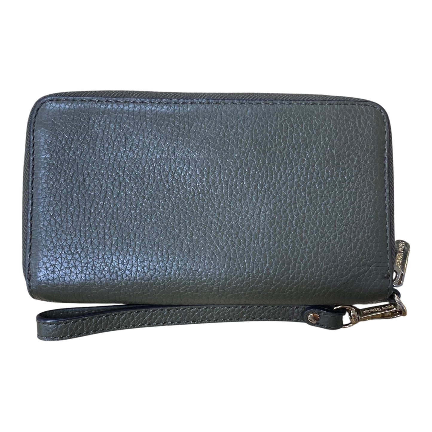 Wristlet Designer By Michael Kors In Green, Size:Medium