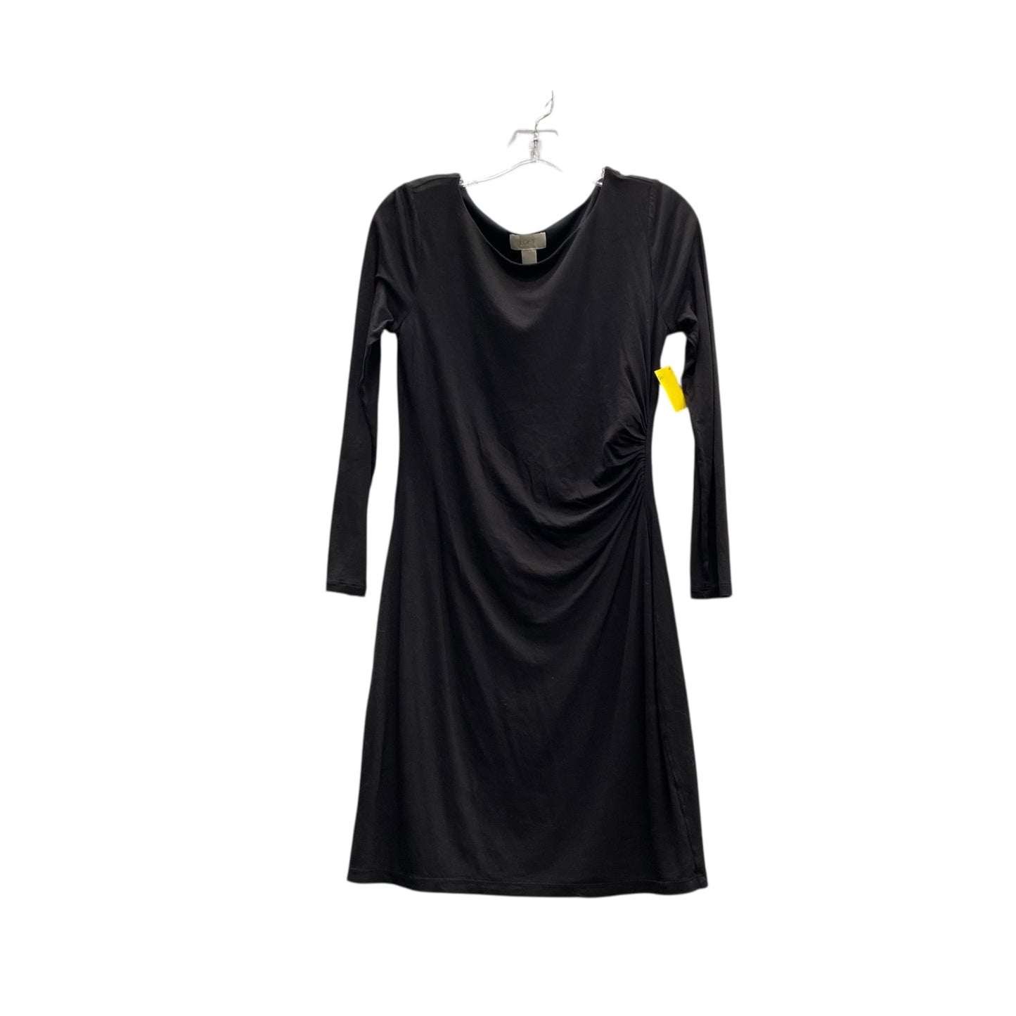 Dress Casual Midi By Loft In Black, Size:S