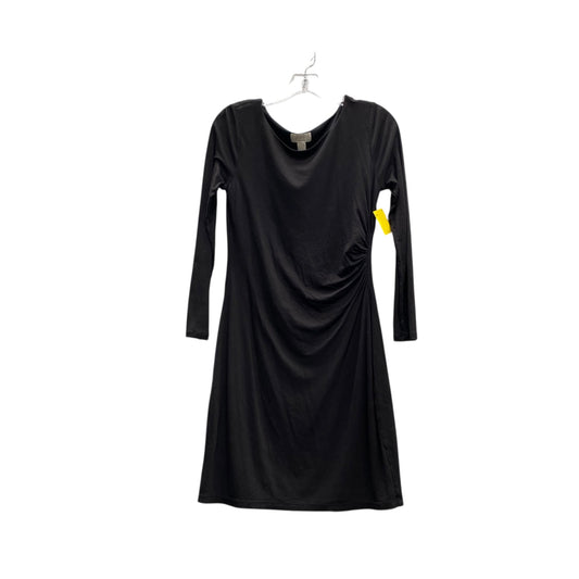 Dress Casual Midi By Loft In Black, Size:S