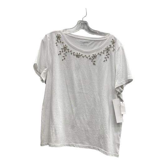 Top Ss By Talbots In White, Size:Xlp