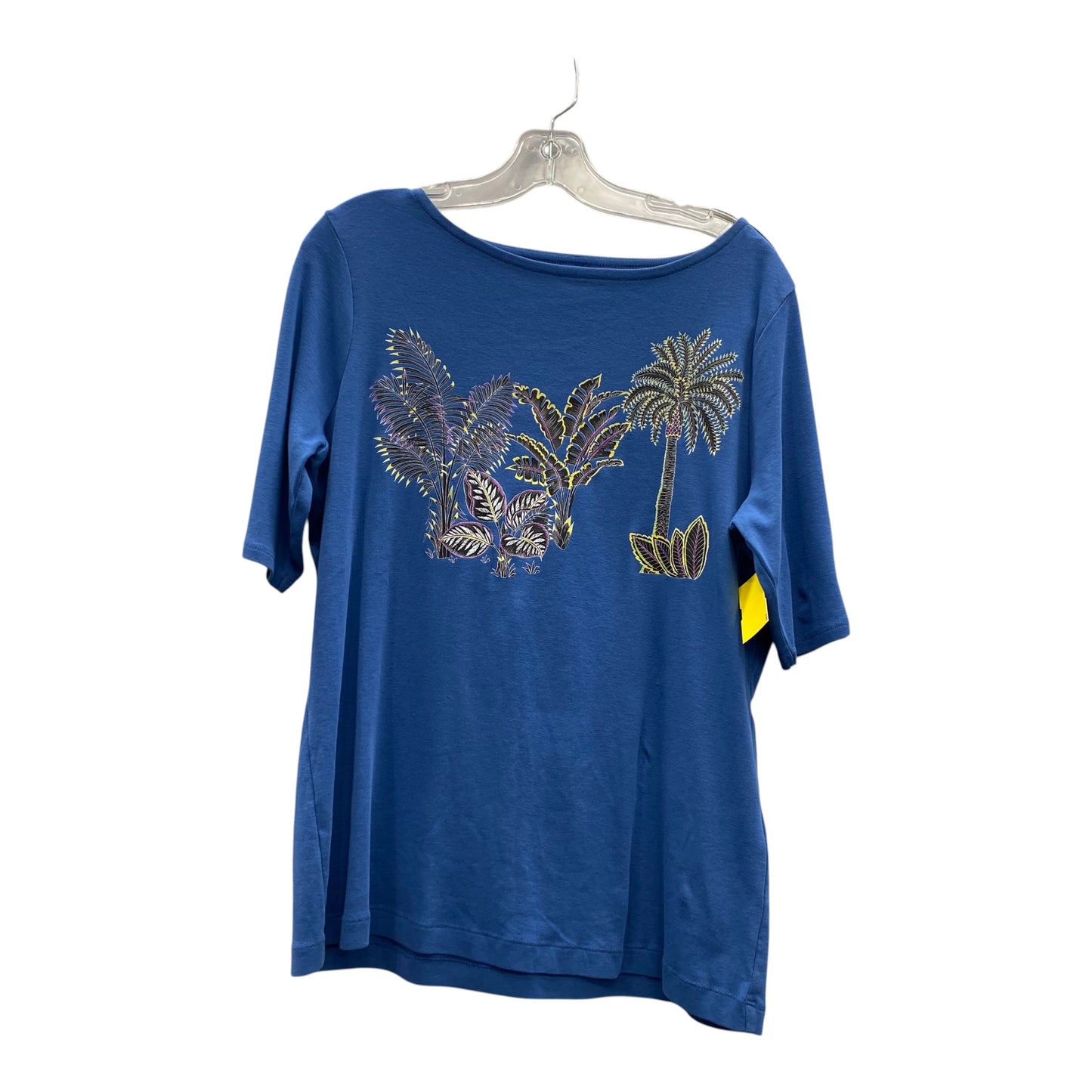 Top Ss By Chicos In Blue, Size:L