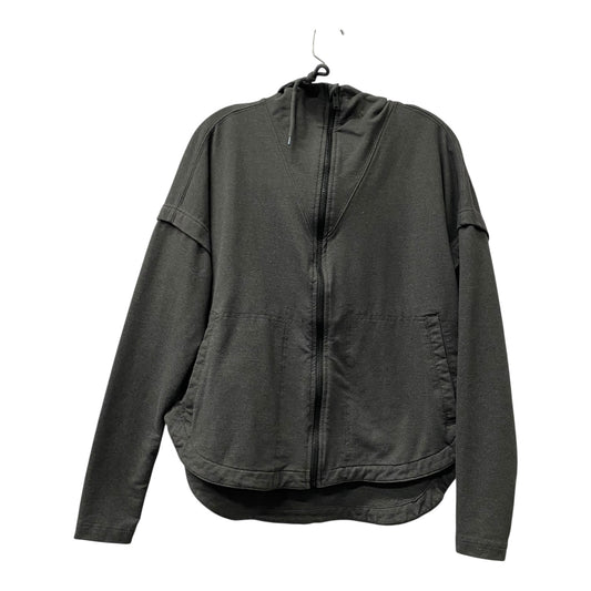 Athletic Jacket By Free People In Grey, Size:M