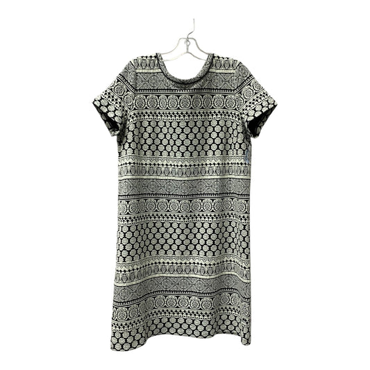 DRESS CASUAL SHORT by LOFT In BLACK & WHITE, Size: L