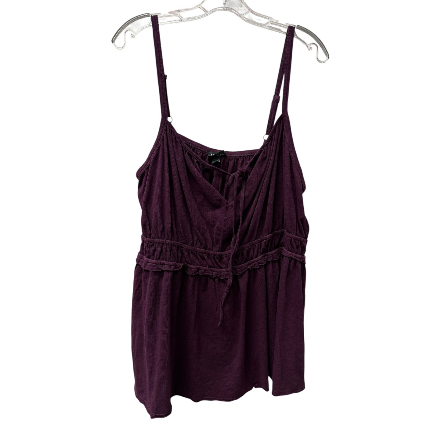 Top Sleeveless By Torrid In Purple, Size:2X