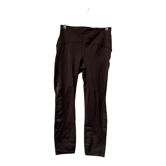 Athletic Leggings By Lululemon In Brown, Size:6