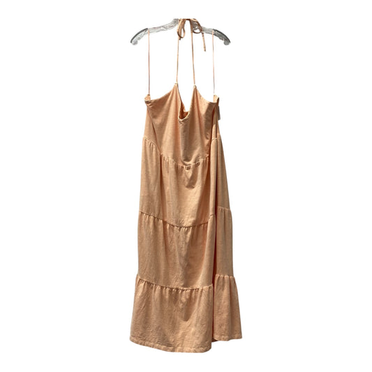 Dress Casual Maxi By Old Navy In Peach, Size:2X