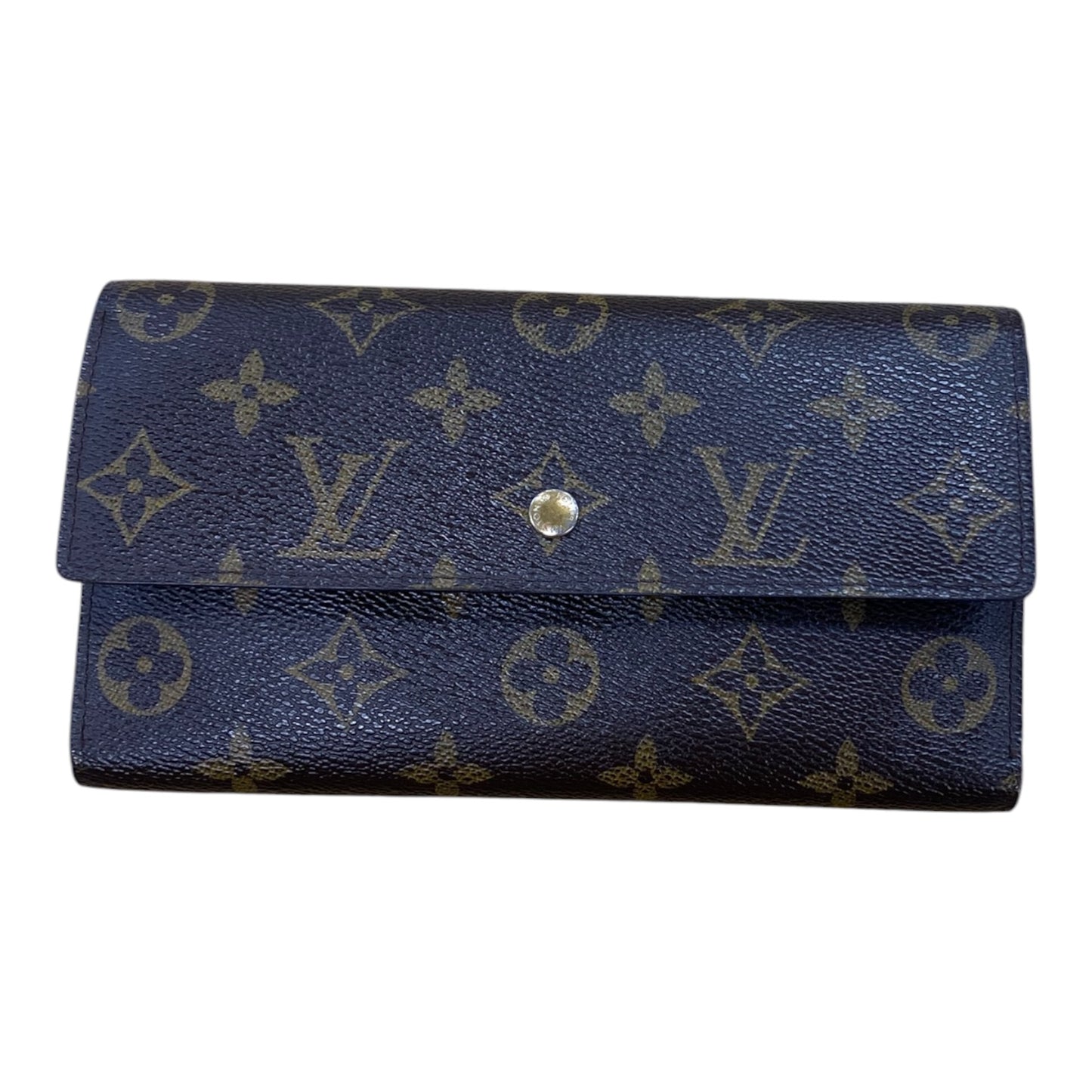 Wallet Luxury Designer By Louis Vuitton In Brown, Size:Medium